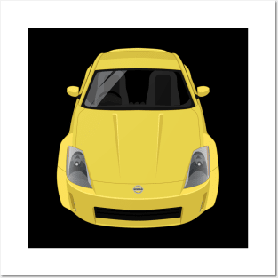 Fairlady 350Z Z33 2002-2008 - Yellow Posters and Art